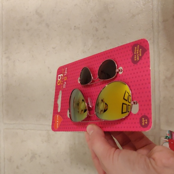 Battat 18" doll and sunglasses for the doll and a girl with ballerina outfit. - Picture 9 of 13